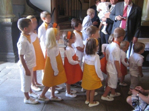 Cortège orangé