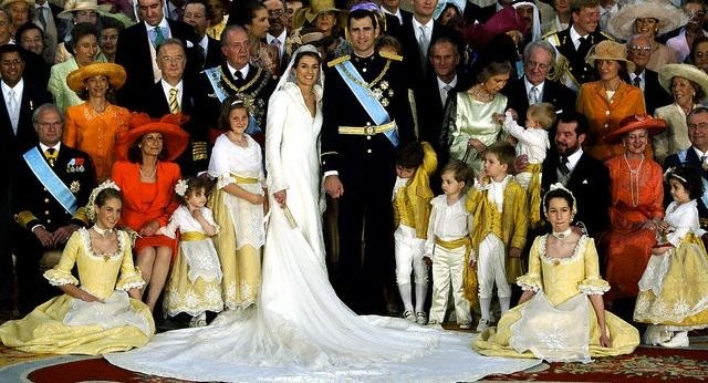 Enfants d honneur Prince Felipe et Letizia d Espagne Enfants d honneur Prince Felipe et Letizia d Espagne