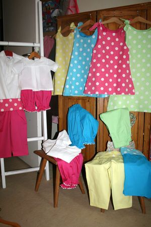 Cortège à pois: turquoise, fuchsia, anis, paille