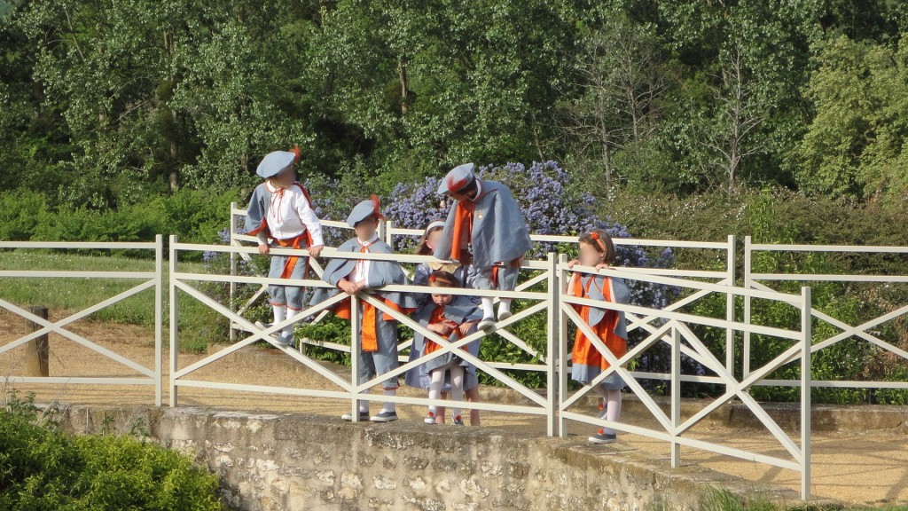 Cortège Lucie: orange et gris