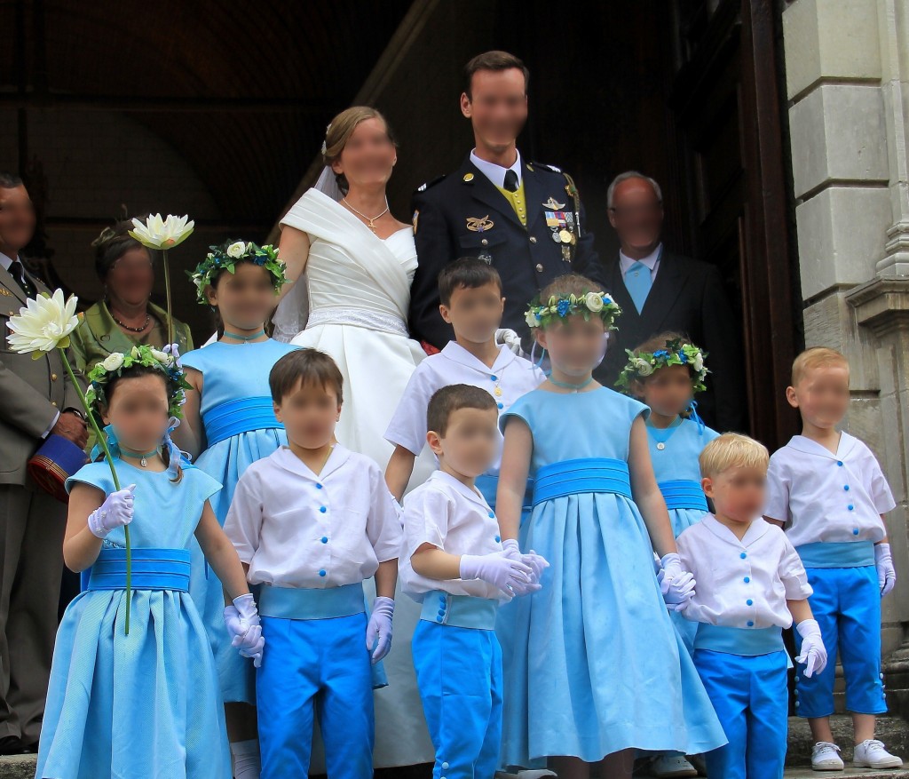 enfants d honneur bleus patron l enfant roi versailles