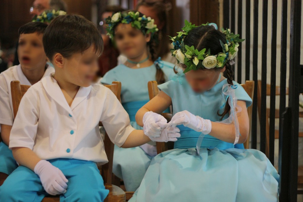 enfants d honneur bleus patron l enfant roi versailles