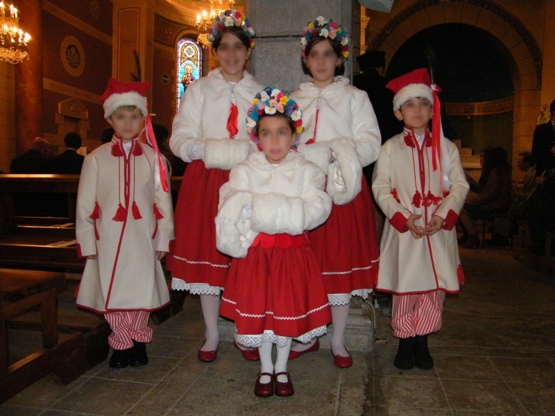 Cortège Maëlle: tenues traditionnelles de Pologne