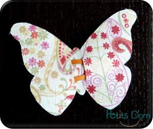 barrette papillon liberty