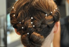 Coiffure de mariée de Philippine