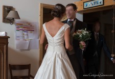 Dos robe mariee