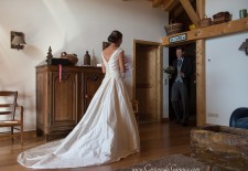 Robe mariee traine