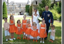 Cortège Dauphine: orange et marinières