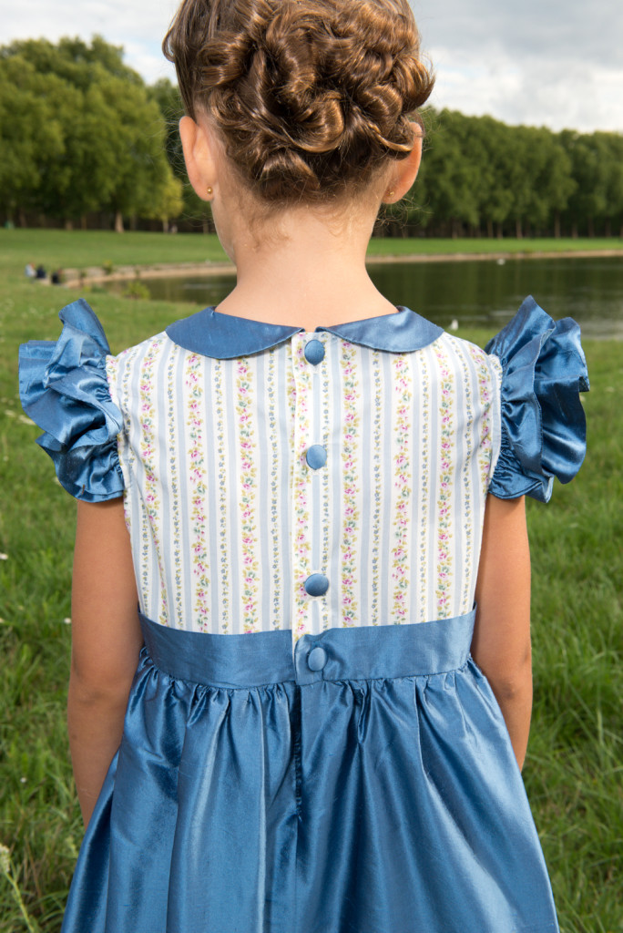 Photo: Solène Perrot - Boutons-recouverts.com - Trianon: Robe à sur-jupe