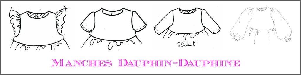 Manches Dauphin-Dauphine, compatibles avec la robe à dos nu