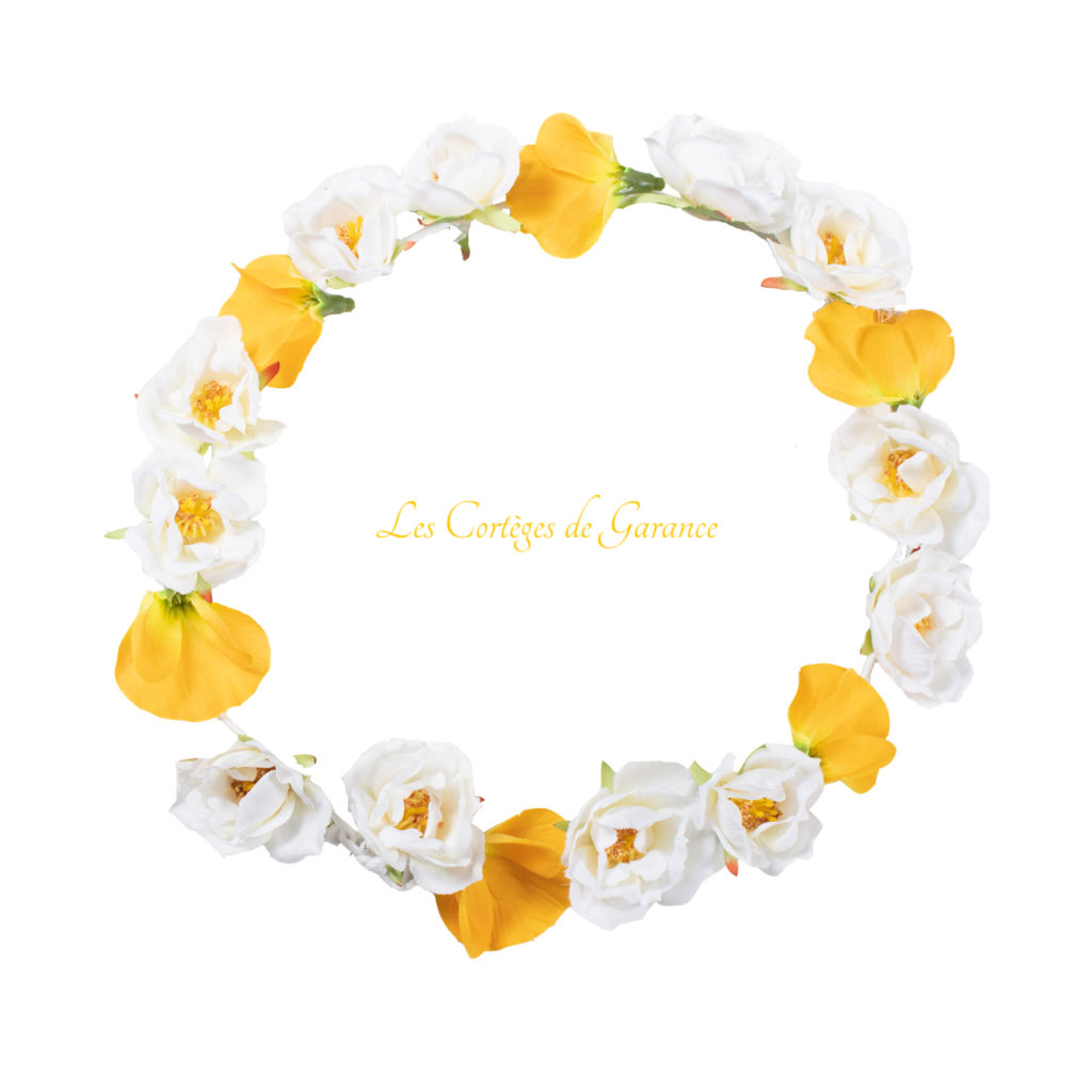 Couronne de fleurs